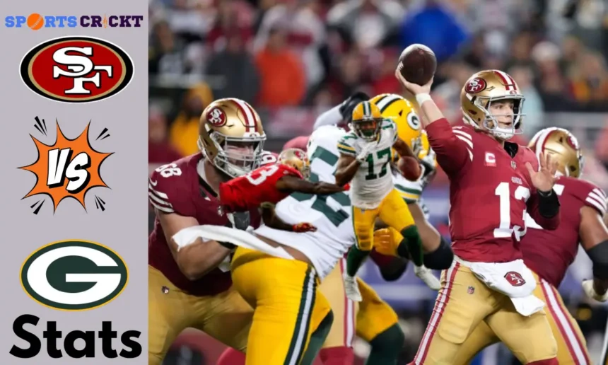 49ers vs green bay packers match player stats