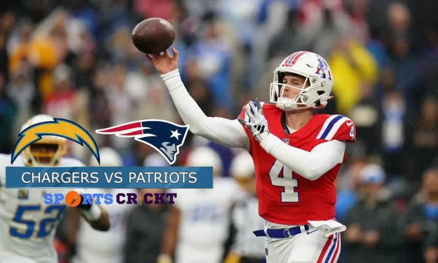 chargers vs new england patriots match player stats