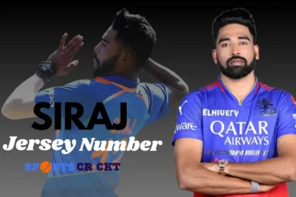 siraj jersey number