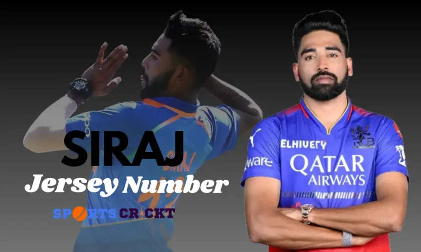 siraj jersey number